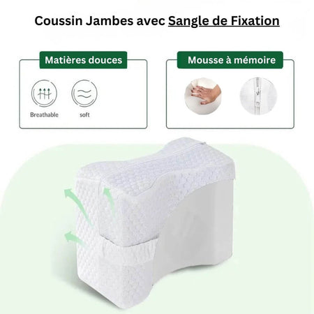 Coussin Jambes et Genoux avec Sangle