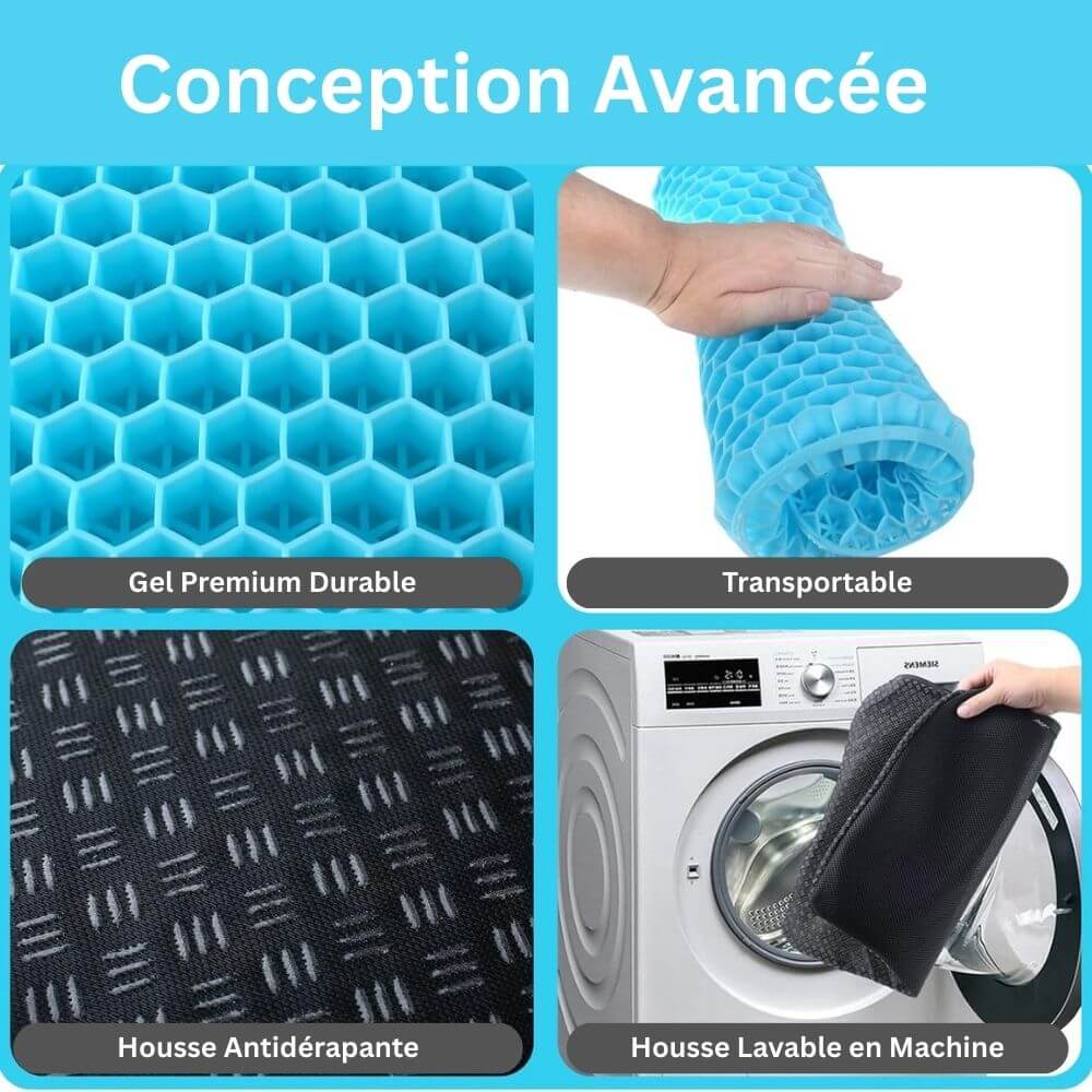 Coussin de Siège en Gel