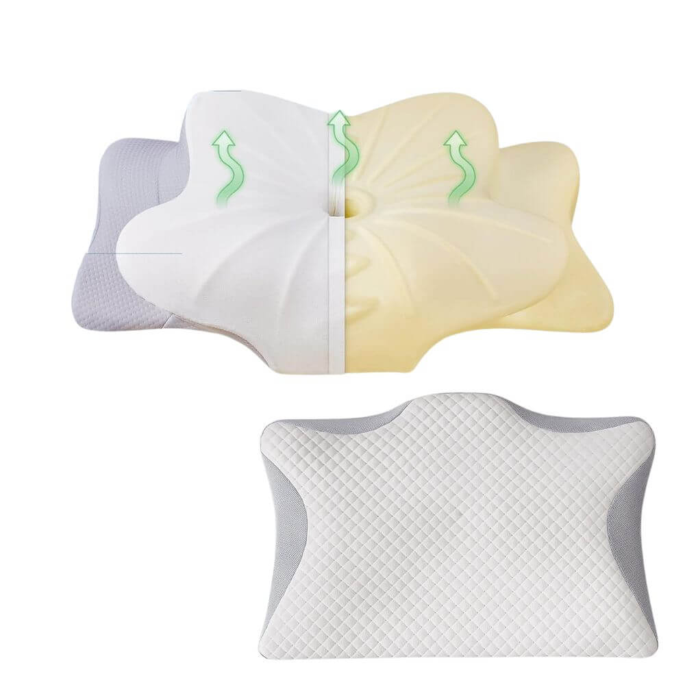 Housse Oreiller Ergonomique Papillon