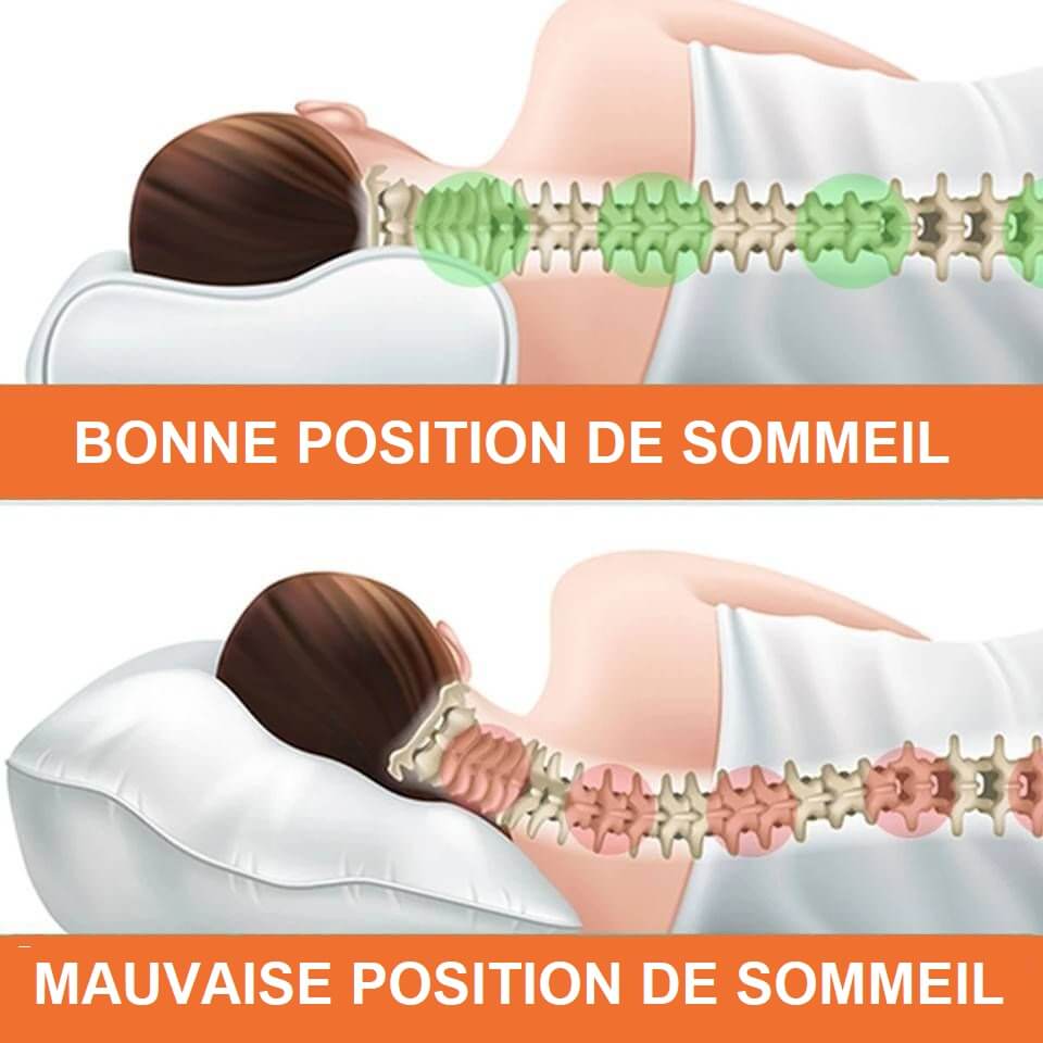 Oreiller Cervical Ergonomique
