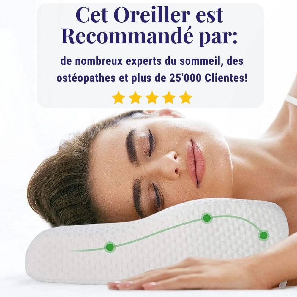 Oreiller Cervical Ergonomique