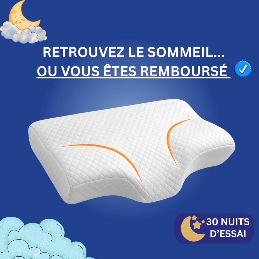 Oreiller Cervical Ergonomique