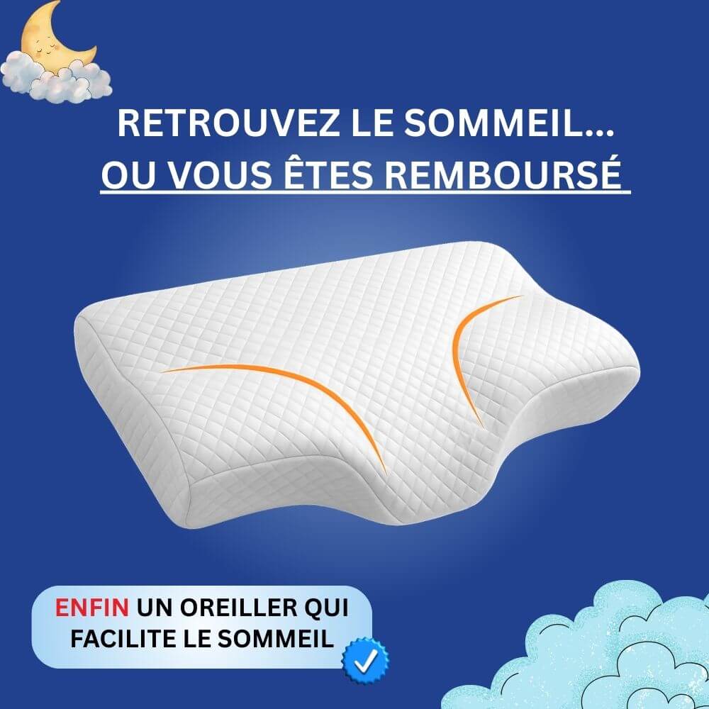 Oreiller Cervical Ergonomique