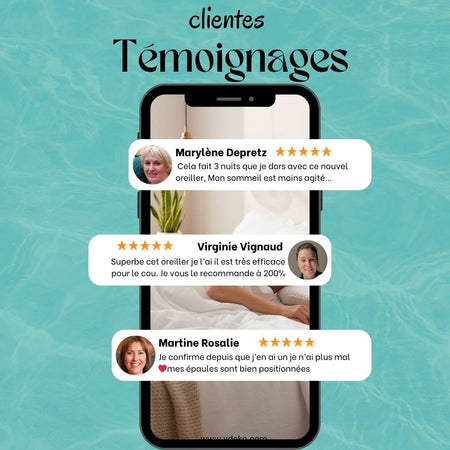 Oreiller Cervical Ergonomique