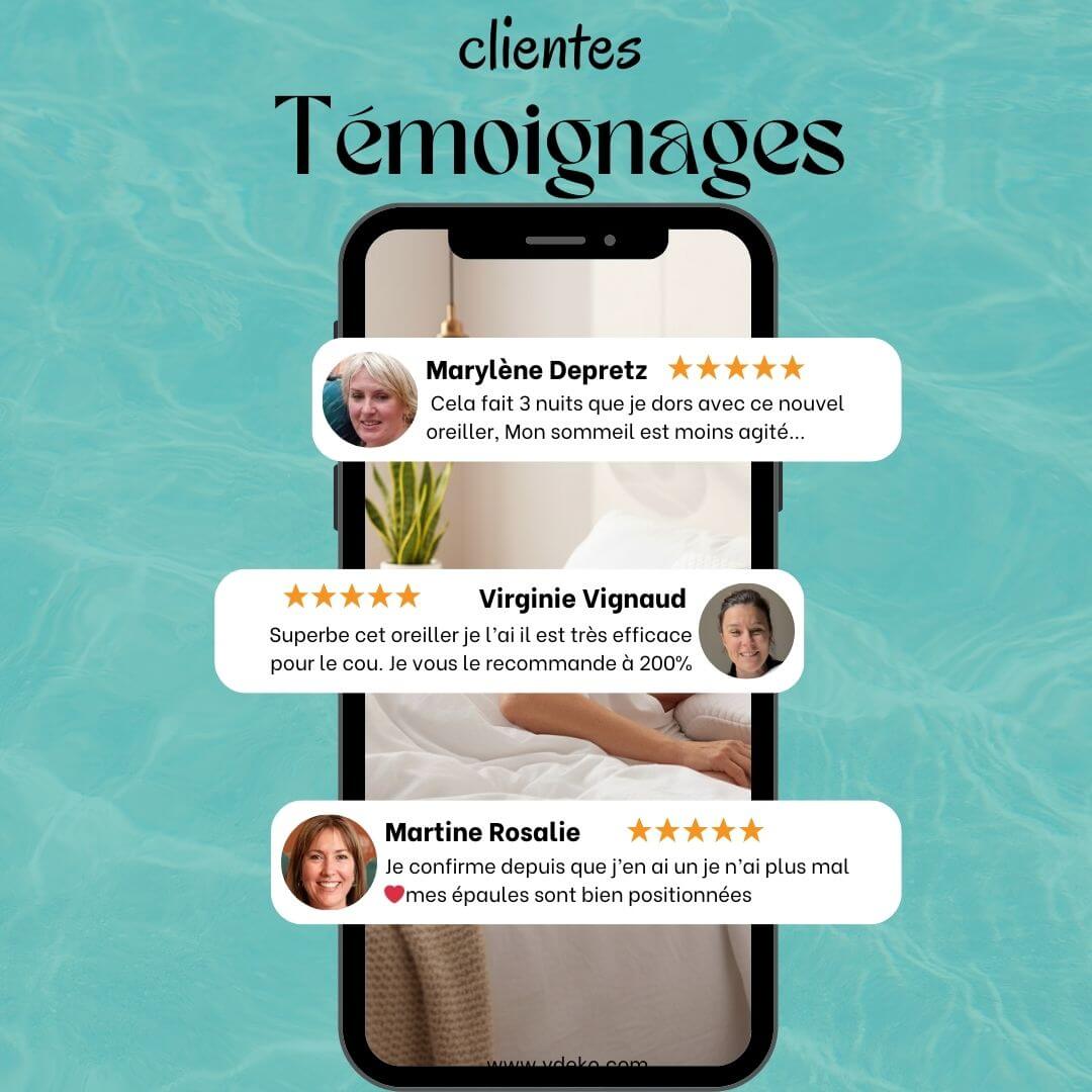 Oreiller Cervical Ergonomique